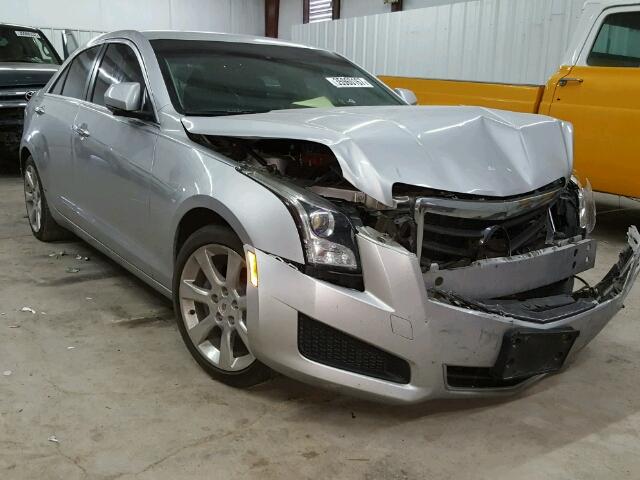 1G6AA5RA4D0111072 - 2013 CADILLAC ATS SILVER photo 1