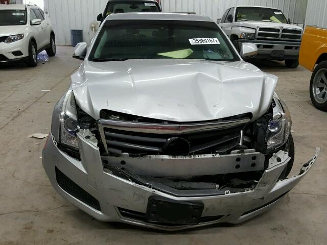 1G6AA5RA4D0111072 - 2013 CADILLAC ATS SILVER photo 7