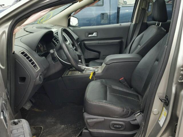 2FMDK48C58BB12137 - 2008 FORD EDGE SEL TAN photo 5