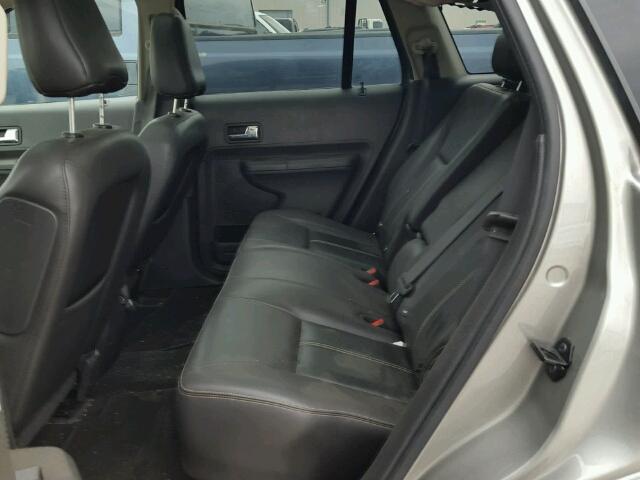 2FMDK48C58BB12137 - 2008 FORD EDGE SEL TAN photo 6