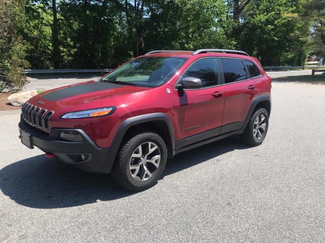 1C4PJMBB4GW203577 - 2016 JEEP CHEROKEE T RED photo 4