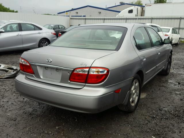 JNKCA31A81T025374 - 2001 INFINITI I30 SILVER photo 4