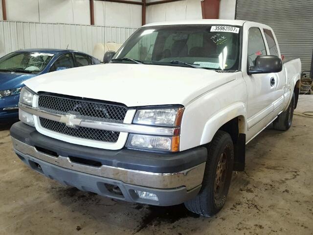 2GCEK19T131238659 - 2003 CHEVROLET SILVERADO WHITE photo 2