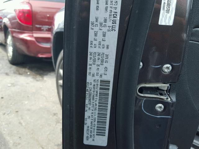 1C4NJDBB6GD805707 - 2016 JEEP COMPASS SP 灰色 照片 10