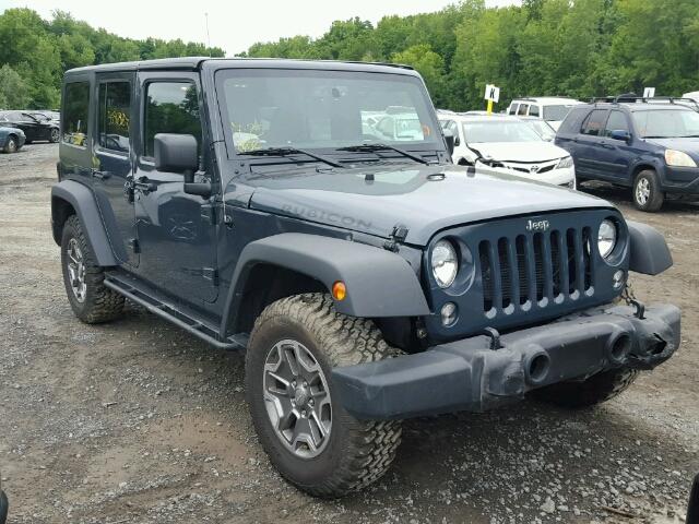 1C4BJWFG2GL220388 - 2016 JEEP WRANGLER U GRAY photo 1