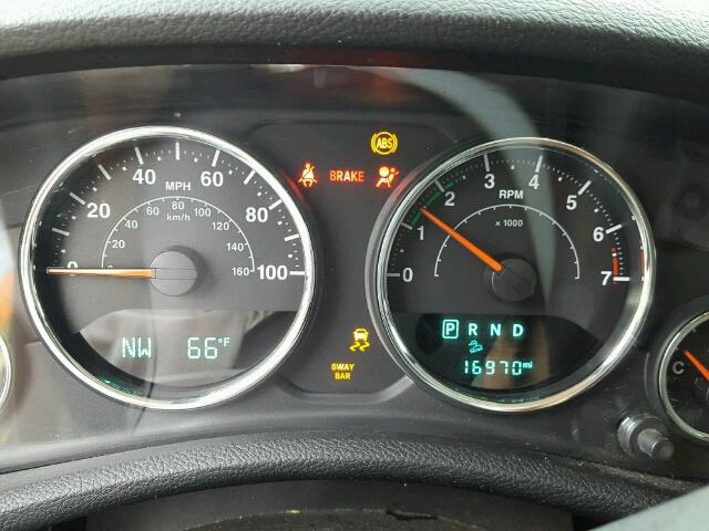 1C4BJWFG2GL220388 - 2016 JEEP WRANGLER U GRAY photo 8