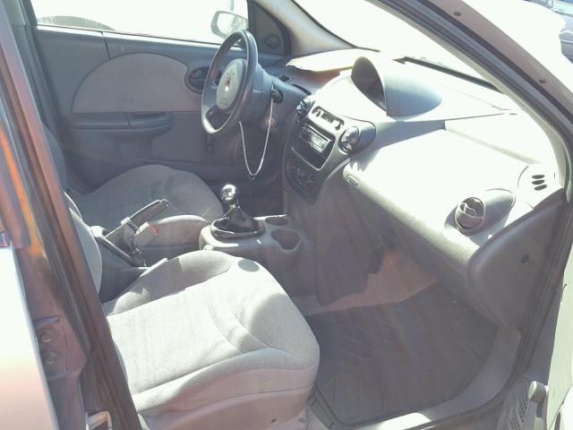 1G8AF52FX4Z149450 - 2004 SATURN ION LEVEL SILVER photo 5