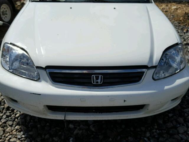 2HGEJ6612XH909810 - 1999 HONDA CIVIC BASE WHITE photo 9