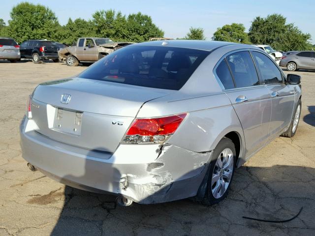 1HGCP3F81AA028619 - 2010 HONDA ACCORD EXL SILVER photo 4