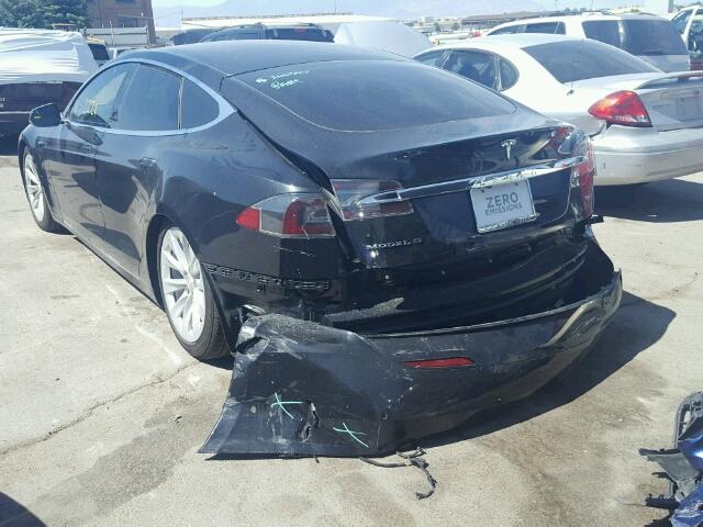 5YJSA1E26JF249816 - 2018 TESLA MODEL S BLACK photo 3