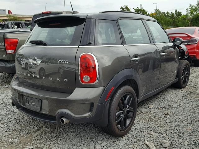 WMWZC5C51EWP39009 - 2014 MINI COOPER S C GRAY photo 4