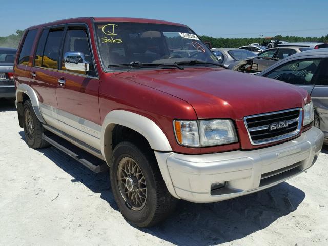 JACDJ58X7X7918471 - 1999 ISUZU TROOPER S BURGUNDY photo 1