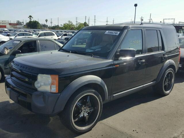 SALAE24456A377448 - 2006 LAND ROVER LR3 BLACK photo 2