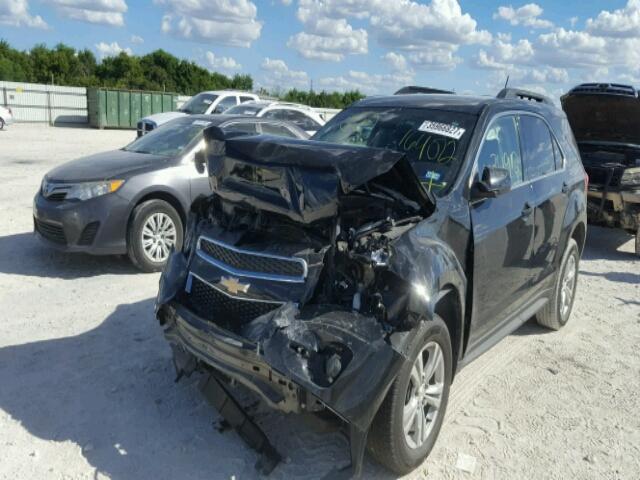 2GNFLBE31E6164072 - 2014 CHEVROLET EQUINOX LT BLACK photo 2