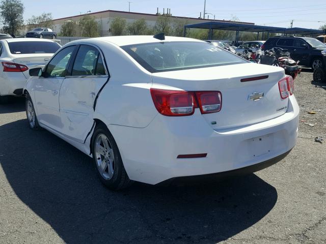 1G11B5SL7FU123307 - 2015 CHEVROLET MALIBU LS თეთრი ფოტო 3