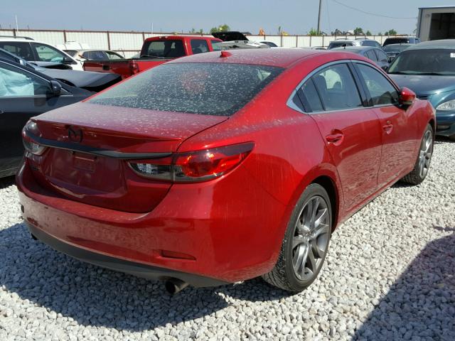 JM1GJ1W5XE1111418 - 2014 MAZDA 6 GRAND TO RED photo 4