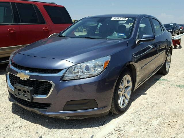 1G11C5SL1EF105224 - 2014 CHEVROLET MALIBU 1LT ლურჯი ფოტო 2