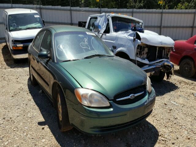 1FAFP532XYA229474 - 2000 FORD TAURUS SE GREEN photo 1