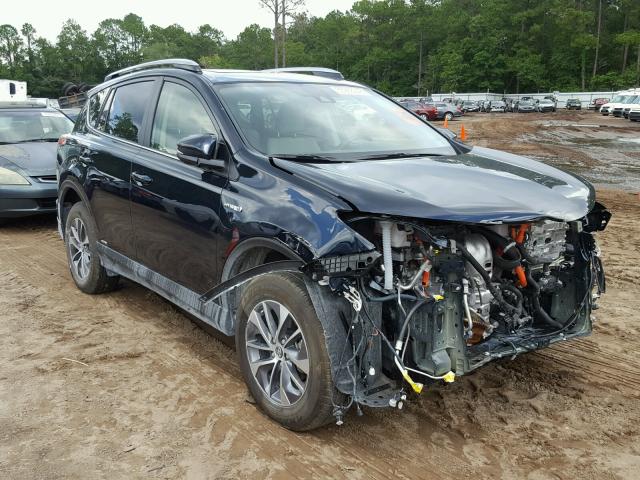 JTMRJREV9HD127220 - 2017 TOYOTA RAV4 HV LE BLUE photo 1