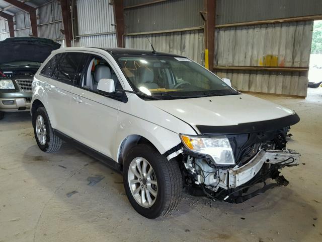 2FMDK38C49BA64786 - 2009 FORD EDGE SEL WHITE photo 1