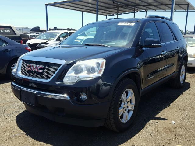1GKER33738J199464 - 2008 GMC ACADIA SLT 黑色 照片 2