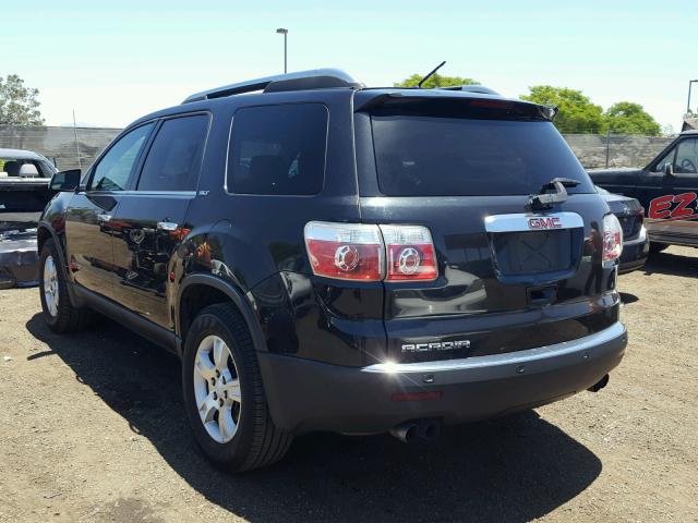 1GKER33738J199464 - 2008 GMC ACADIA SLT 黑色 照片 3