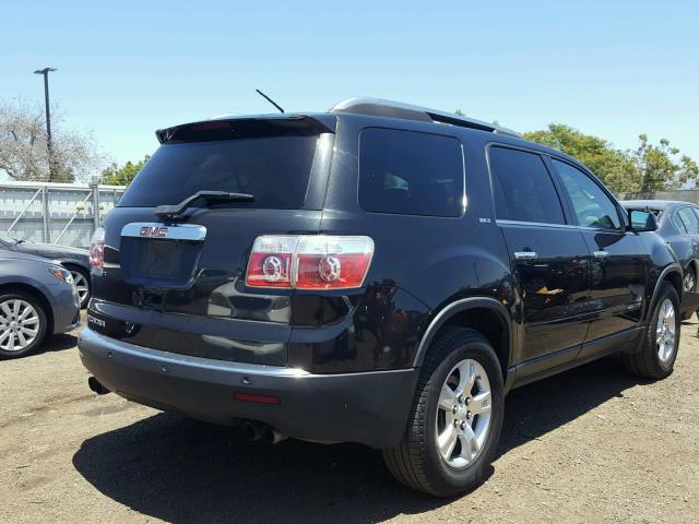 1GKER33738J199464 - 2008 GMC ACADIA SLT BLACK photo 4