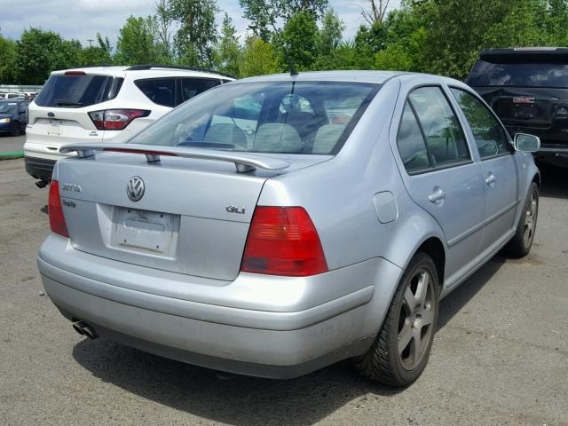 3VWVH69M53M107938 - 2003 VOLKSWAGEN JETTA GLI SILVER photo 4