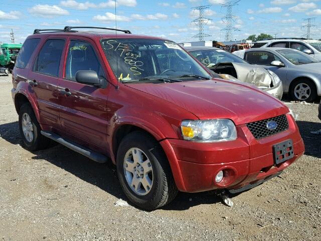 1FMYU03157KA86041 - 2007 FORD ESCAPE XLT RED photo 1