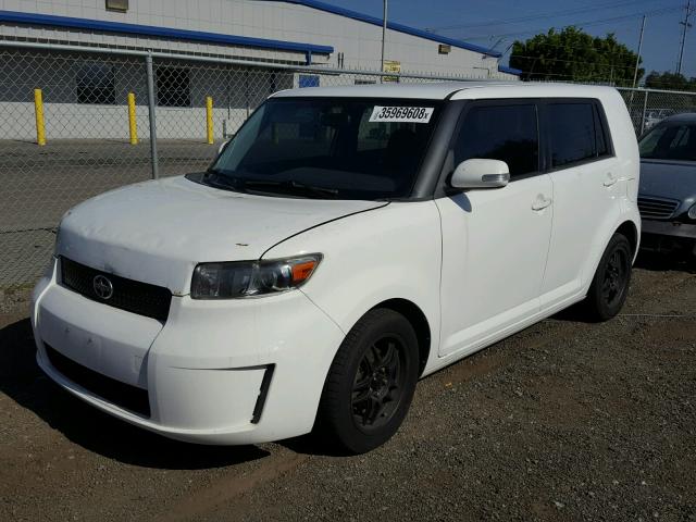 JTLKE50E291080254 - 2009 TOYOTA SCION XB თეთრი ფოტო 2