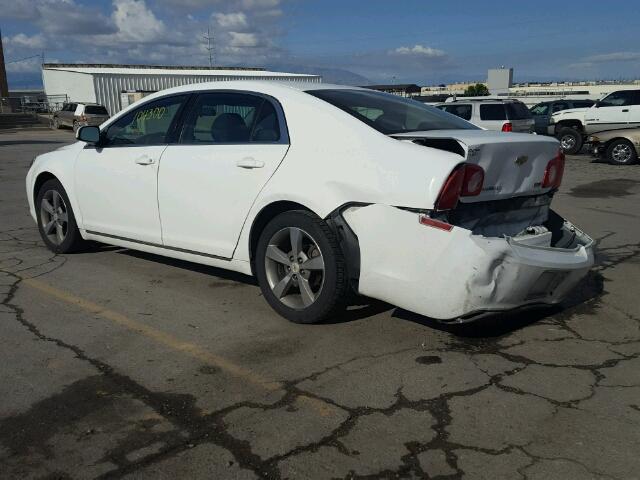 1G1ZC5EU6BF383572 - 2011 CHEVROLET MALIBU 1LT 白色 照片 3
