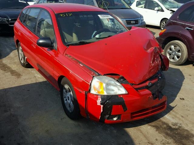 KNADC165336169350 - 2003 KIA RIO CINCO RED photo 1