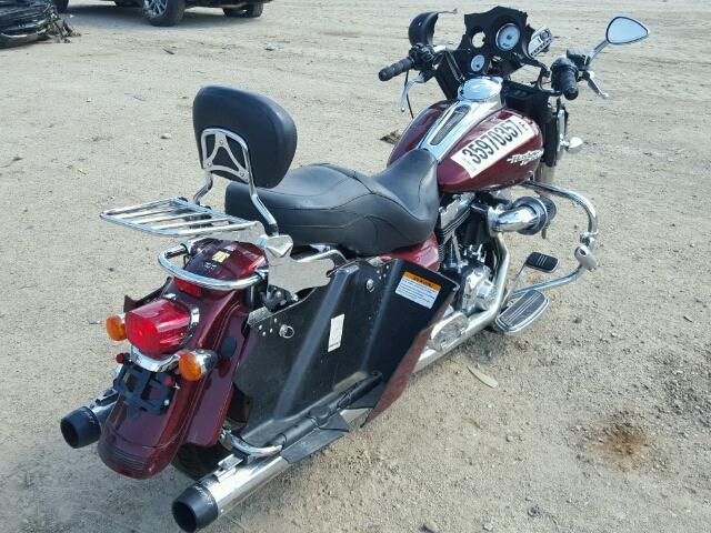 1HD1KB41X8Y646509 - 2008 HARLEY-DAVIDSON FLHX MAROON photo 4