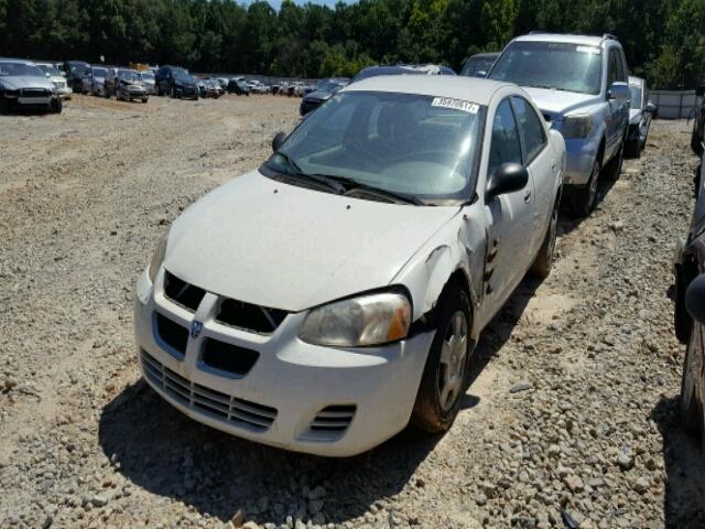 1B3EL46T35N564128 - 2005 DODGE STRATUS SX WHITE photo 2