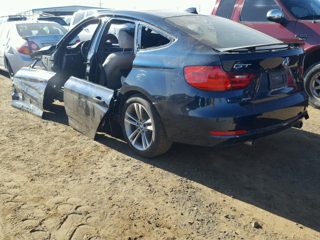 WBA3X9C53GD869230 - 2016 BMW 335 XIGT BLUE photo 3