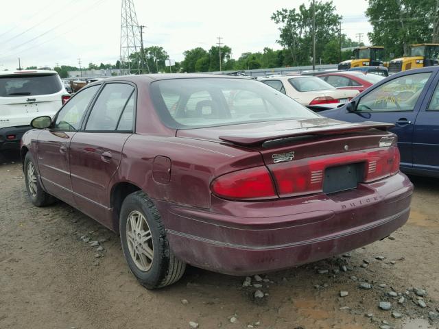 2G4WB55K311228443 - 2001 BUICK REGAL LS 勃艮第红 照片 3