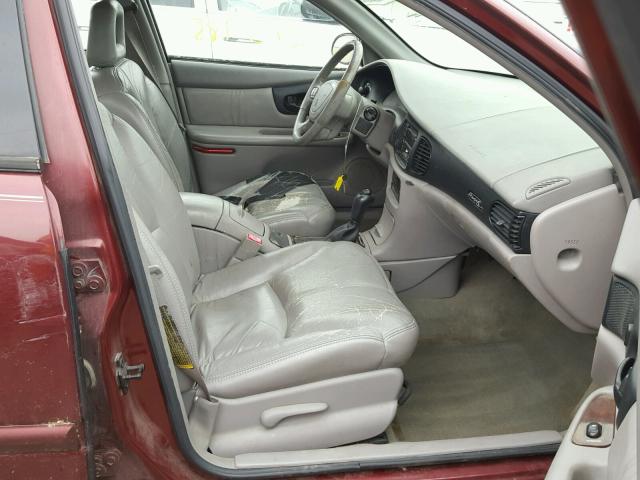 2G4WB55K311228443 - 2001 BUICK REGAL LS 勃艮第红 照片 5