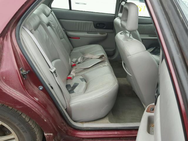 2G4WB55K311228443 - 2001 BUICK REGAL LS 勃艮第红 照片 6