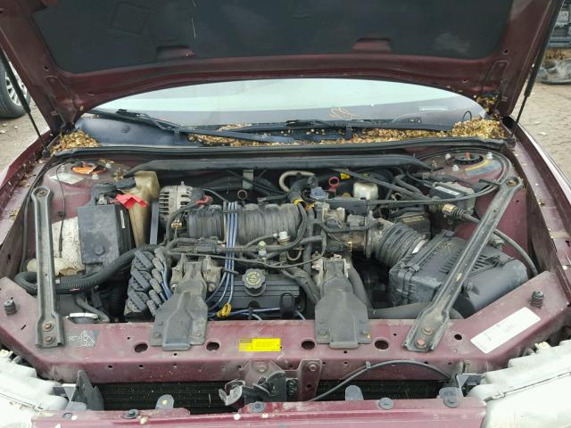 2G4WB55K311228443 - 2001 BUICK REGAL LS 勃艮第红 照片 7