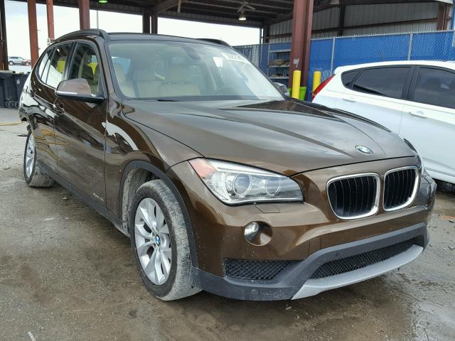 WBAVL1C51EVY13638 - 2014 BMW X1 XDRIVE2 BROWN photo 1