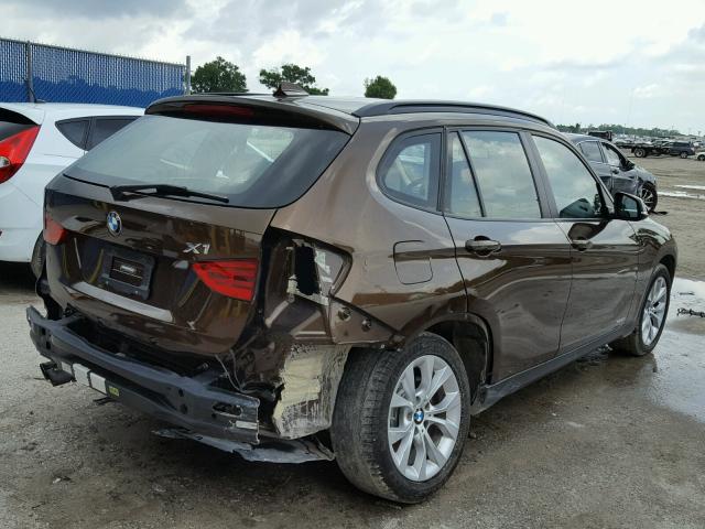 WBAVL1C51EVY13638 - 2014 BMW X1 XDRIVE2 BROWN photo 4