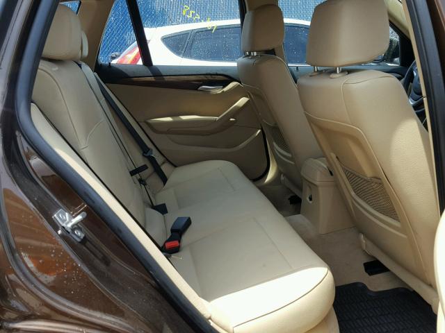 WBAVL1C51EVY13638 - 2014 BMW X1 XDRIVE2 BROWN photo 6