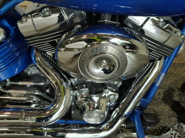 1HD1JK5138Y080341 - 2008 HARLEY-DAVIDSON FXCWC BLUE photo 5