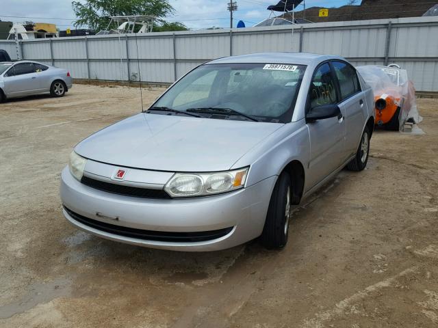 1G8AF52F74Z154685 - 2004 SATURN ION LEVEL SILVER photo 2