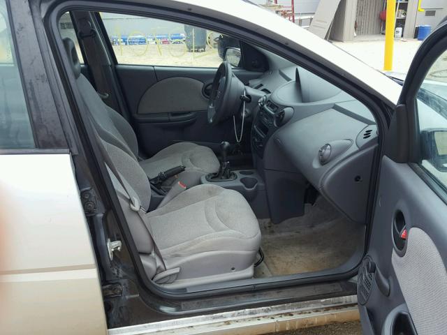 1G8AF52F74Z154685 - 2004 SATURN ION LEVEL SILVER photo 5