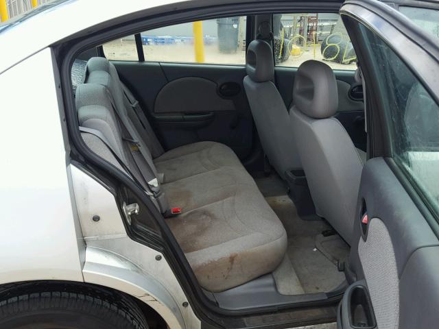 1G8AF52F74Z154685 - 2004 SATURN ION LEVEL SILVER photo 6