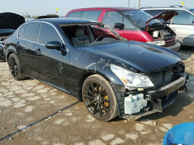 JNKBV61E38M205807 - 2008 INFINITI G35 BLACK photo 1