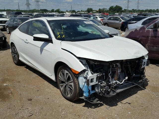 2HGFC3B34HH355983 - 2017 HONDA CIVIC EX WHITE photo 1