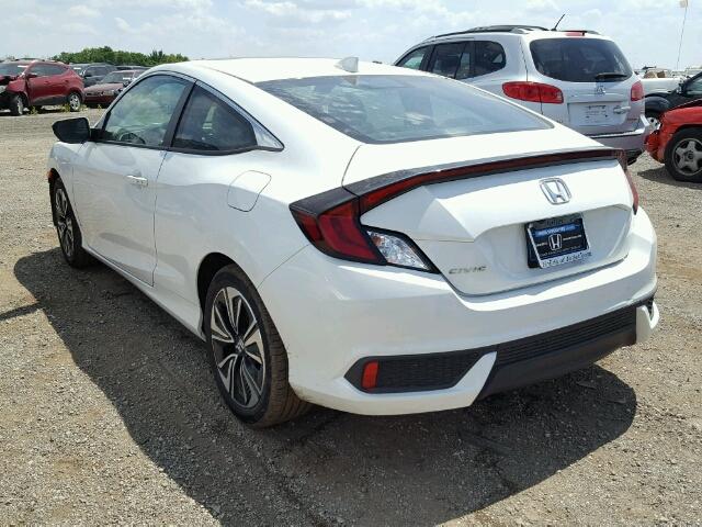 2HGFC3B34HH355983 - 2017 HONDA CIVIC EX WHITE photo 3