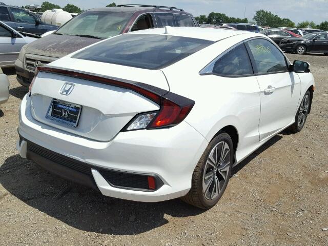 2HGFC3B34HH355983 - 2017 HONDA CIVIC EX WHITE photo 4